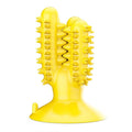 Brinquedo Mordedor Escova de Dentes para Cachorro Mordedor Canino - Pets 001 Falco Amarelo 